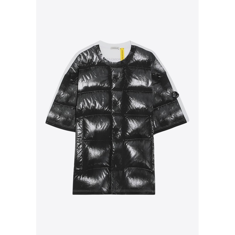 X A$Ap Rocky Digital Quilting Print T-shirt