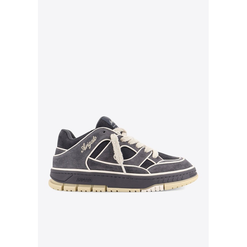 Area Lo Low-Top Suede Sneakers