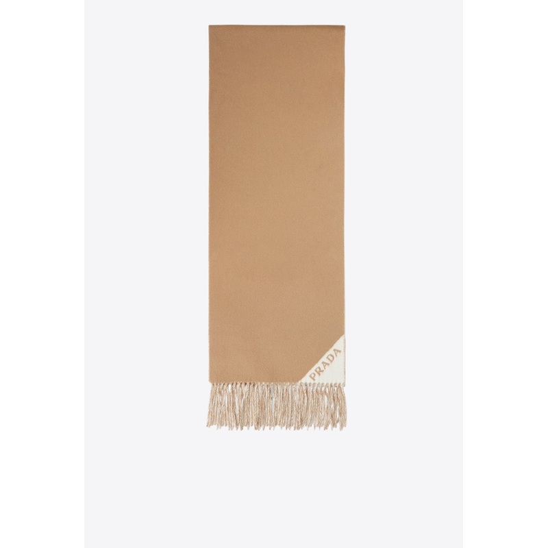 Fringed Cashmere Scarf