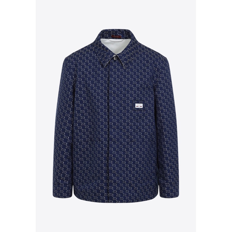 GG Logo Long-Sleeved Shirt