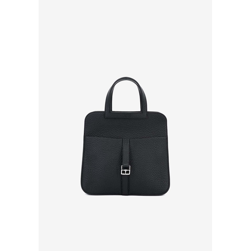 Halzan 25 in Black Clemence Leather with Palldium Hardware