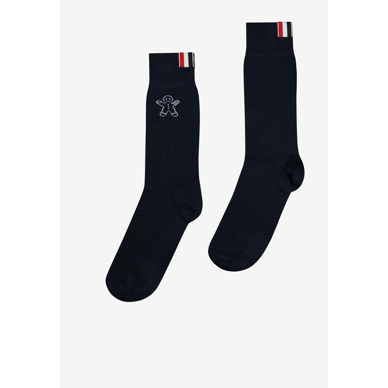 Holiday Gingerbread Jacquard Socks