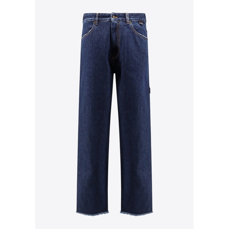 John Straight-Leg Chained Jeans