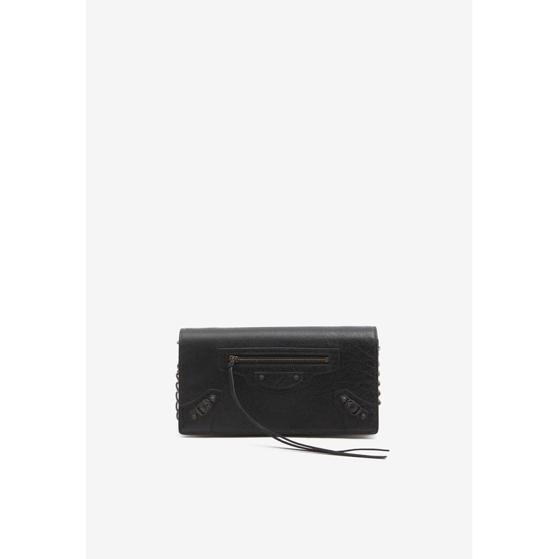 Le City Nappa Leather Clutch Bag