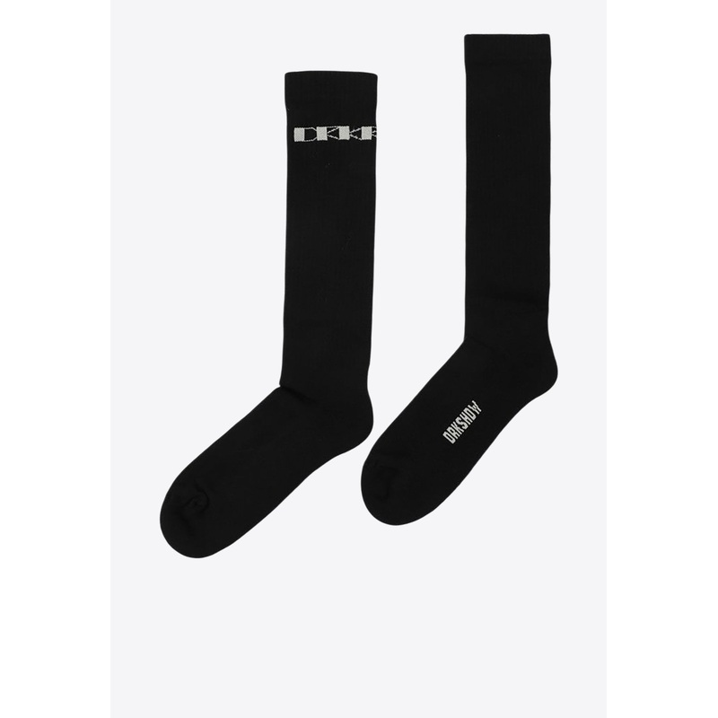 Logo Print Ankle Socks