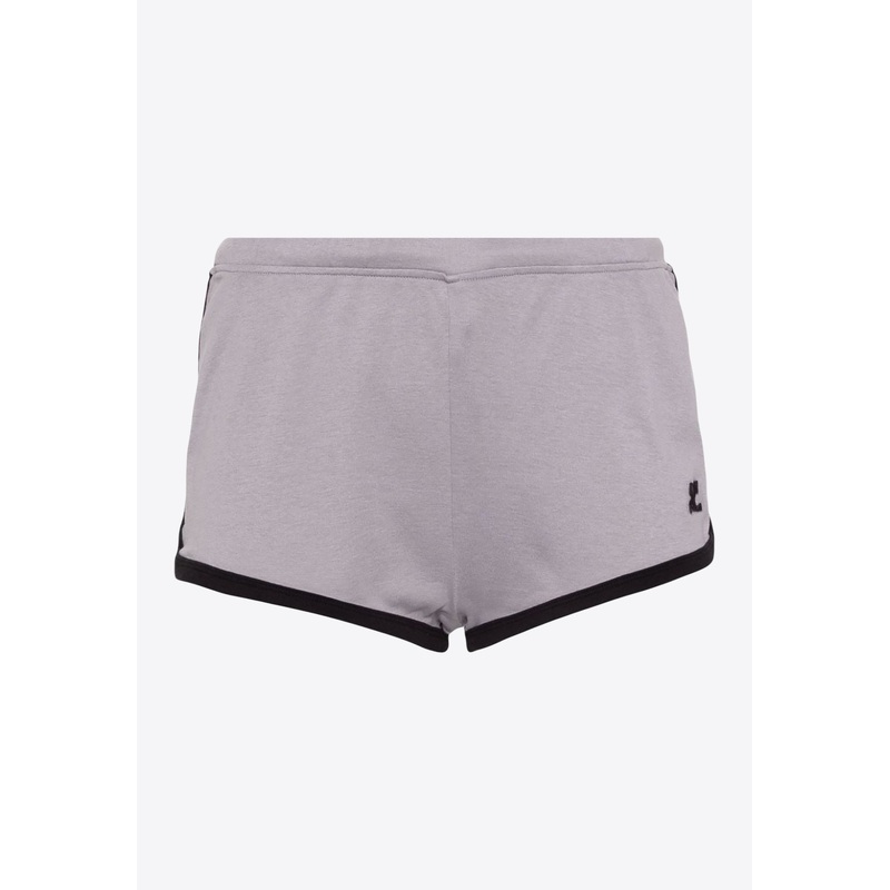 Logo Print Mini Shorts