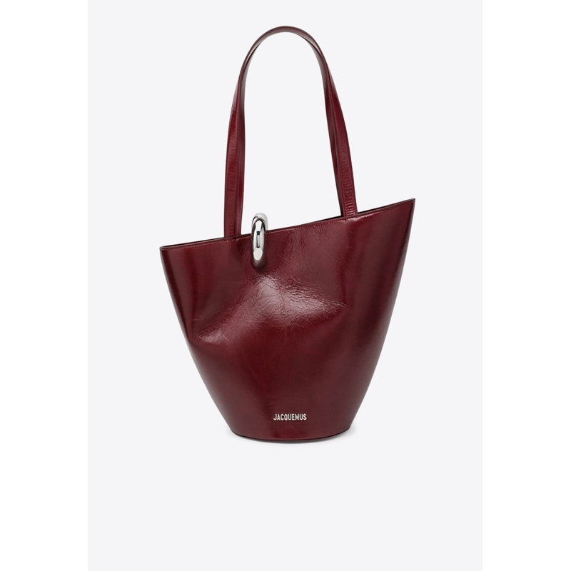 Medium Bambola Leather Shoulder Bag