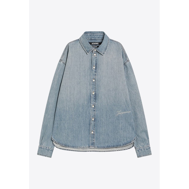 Signature Logo Denim Shirt