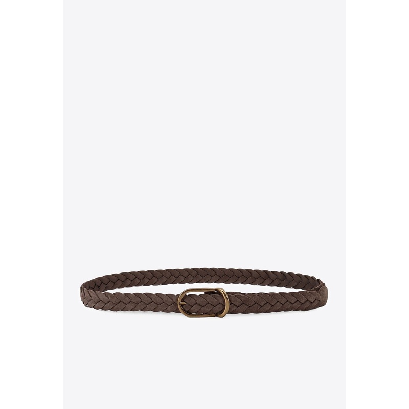 Woven Suede Belt