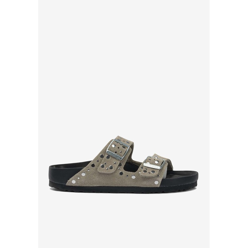 Arizona Rivets Exquisite Suede Slides