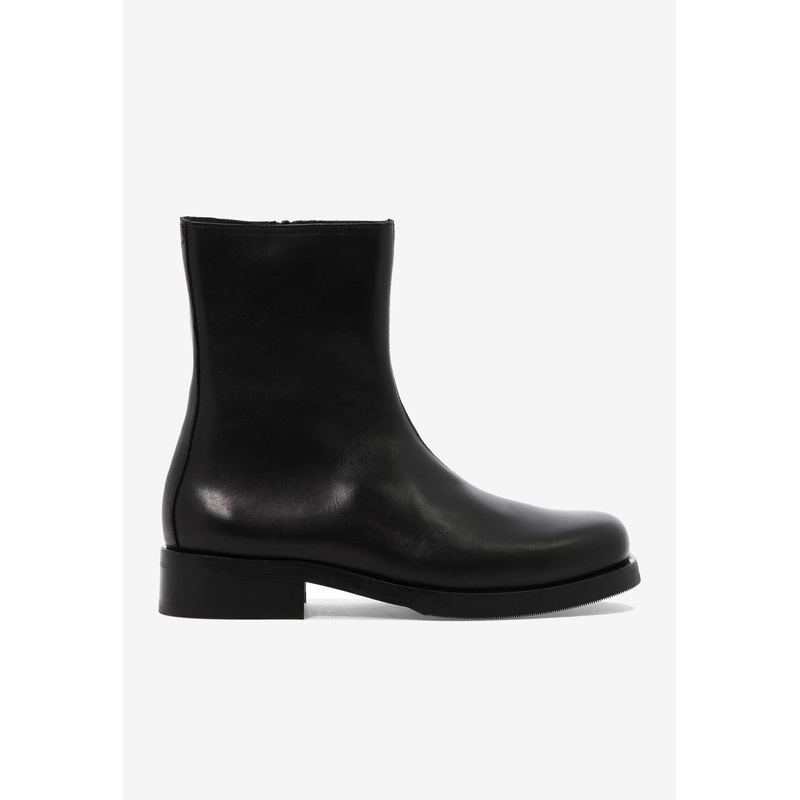 Camion Leather Ankle Boots