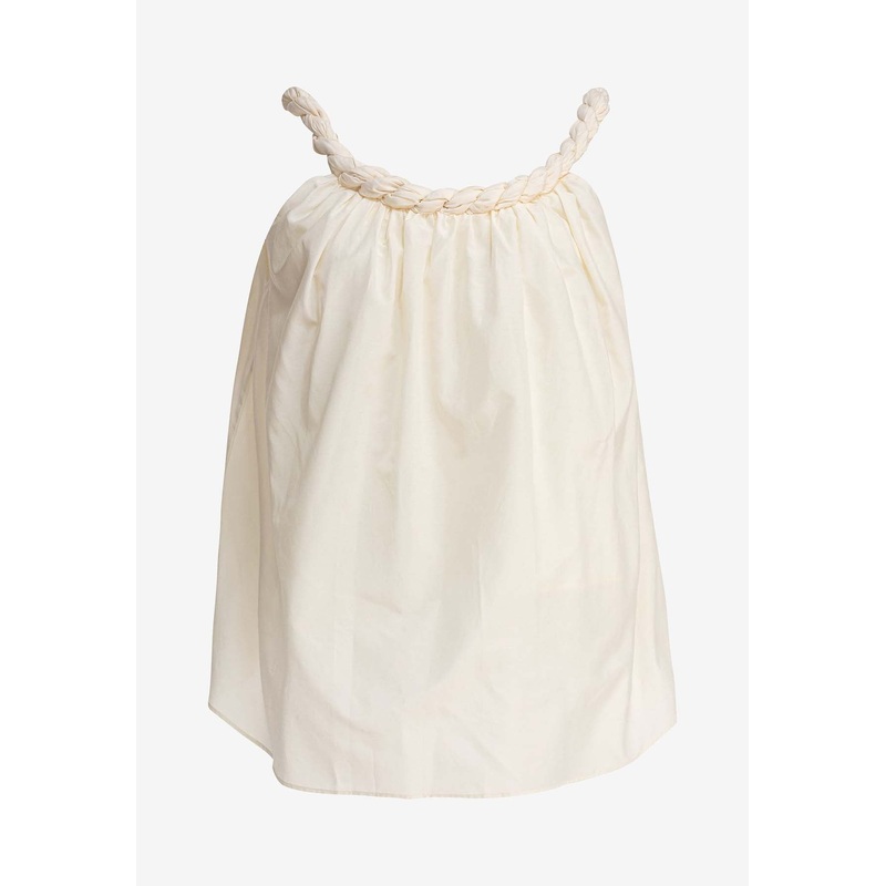 Garino Voile Gathered Top