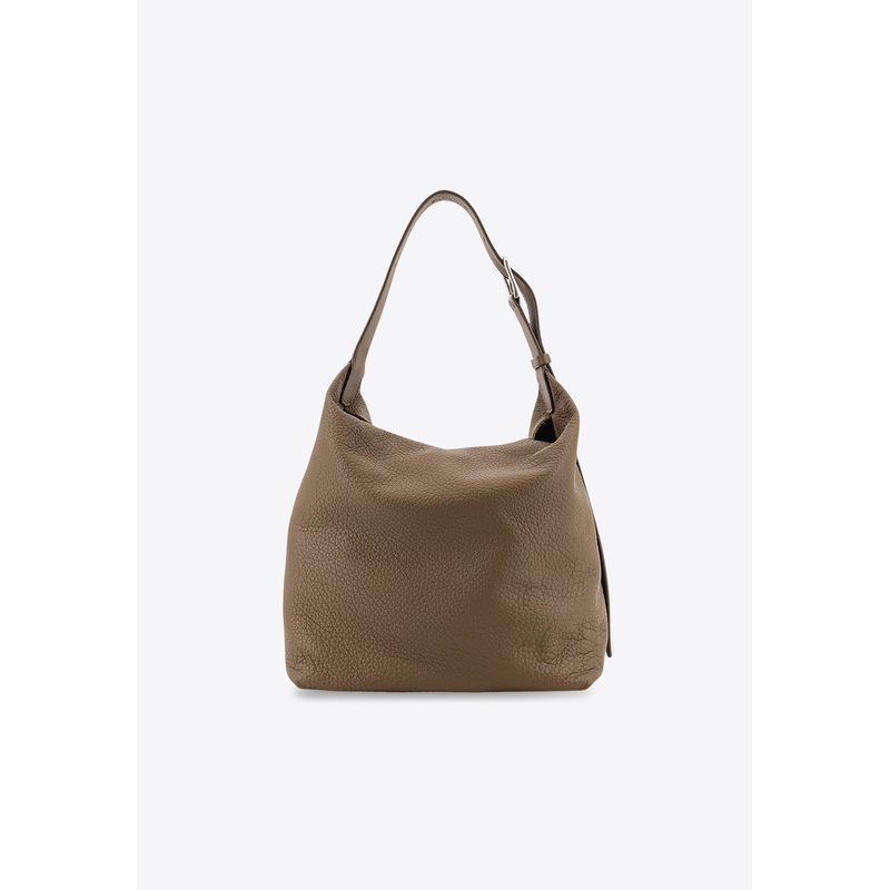 Isa Leather Shoulder Bag