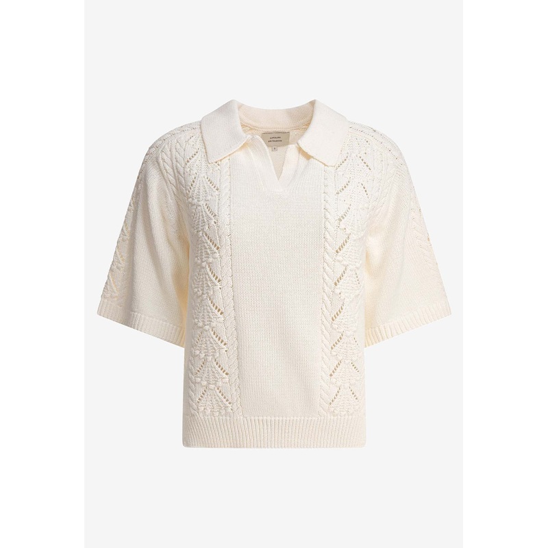 Kina Knitted Polo T-shirt