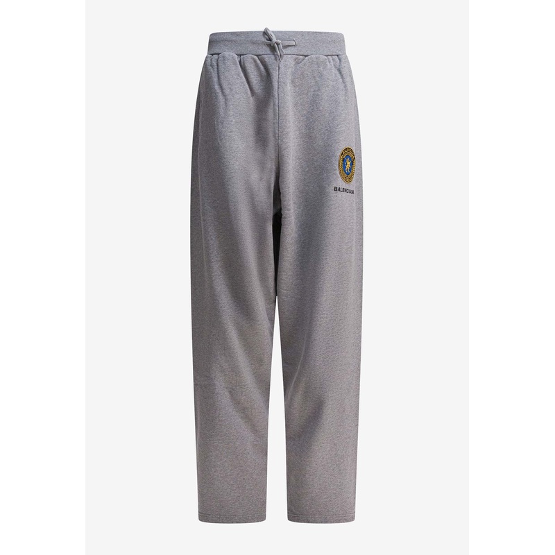 Logo Patch Oversized Track Pants