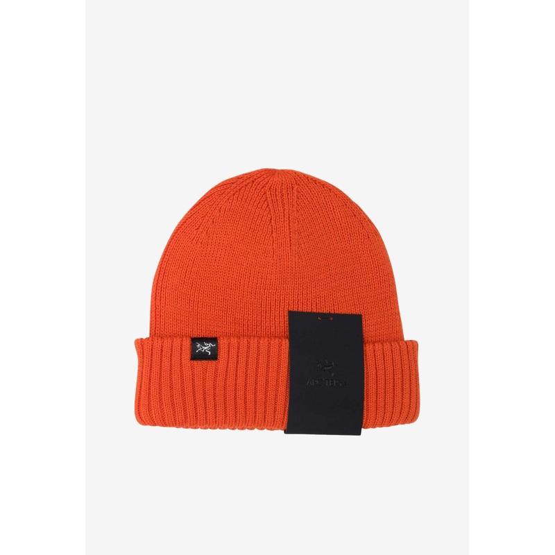 Logo Patch Wool-Blend Beanie