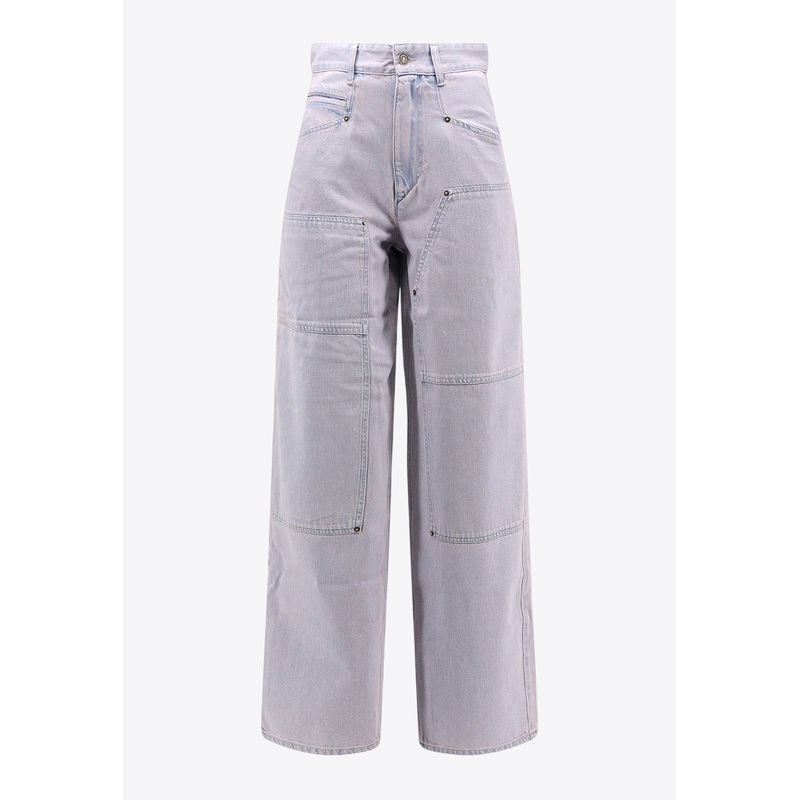 Ophra Washed Denim Jeans