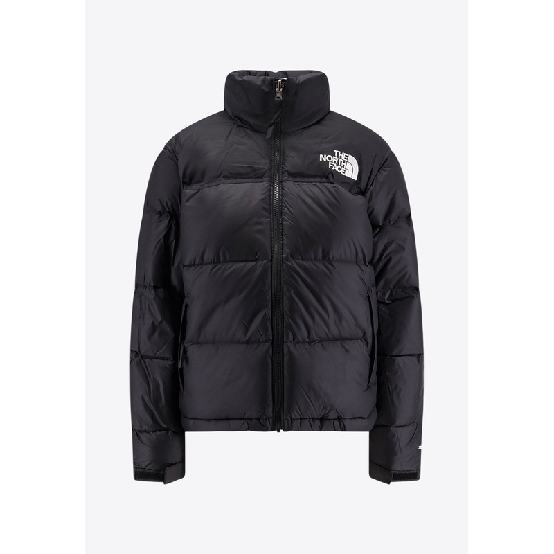 Retro Nuptse Zip-Up Puffer Jacket