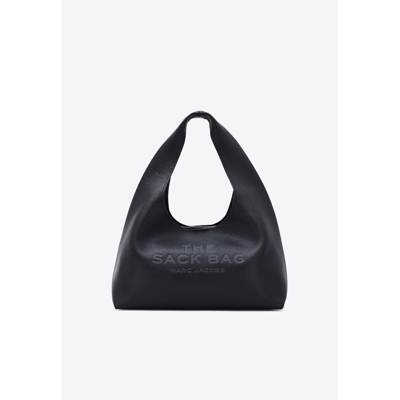 Sack Grained Leather Shoulder Bag