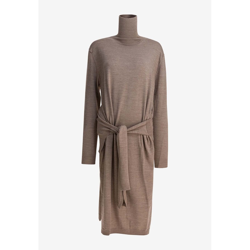 Trompe L'oeil Midi Dress