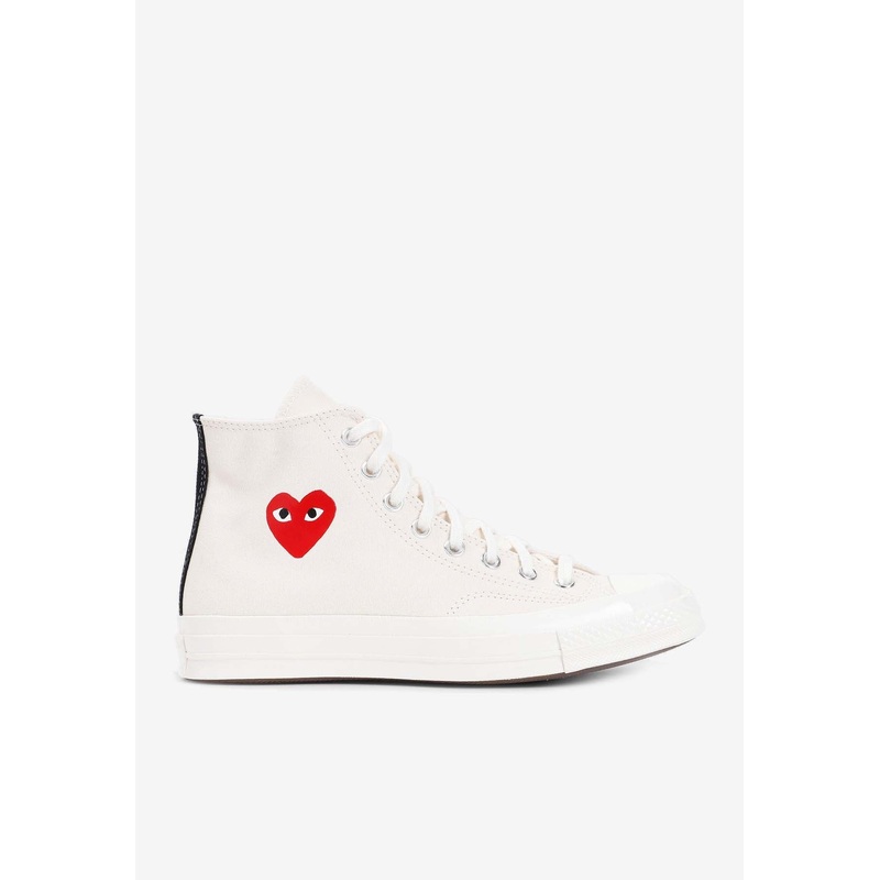 X Converse Canvas High-Top Sneakers