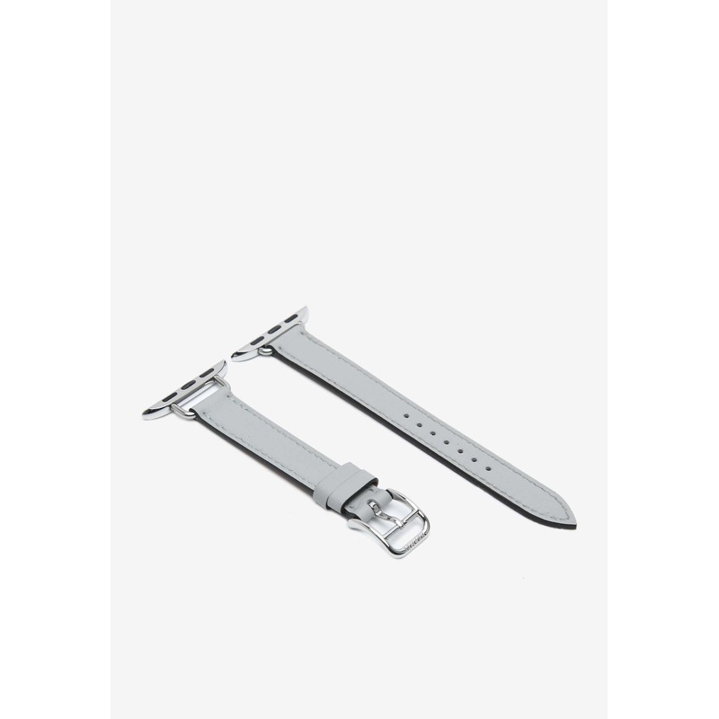 Band Apple Watch Single Tour 42mm Attelage in Bleu Glacier Swift Leather