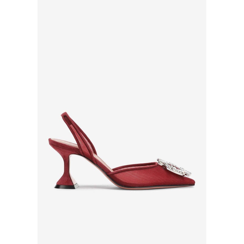 Begum 70 Slingback Mesh Pumps