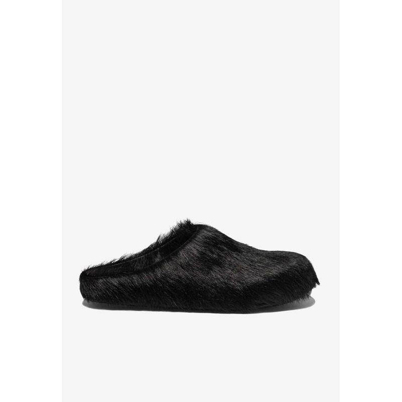 Calfskin Fussbett Sabot Mules