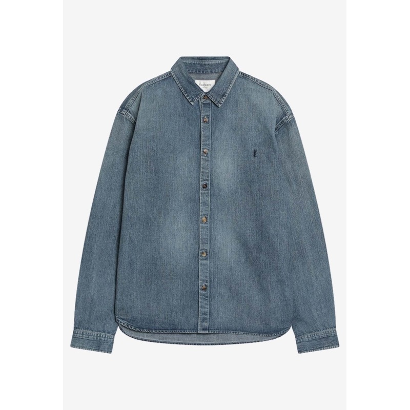 Cassandre Washed Denim Shirt