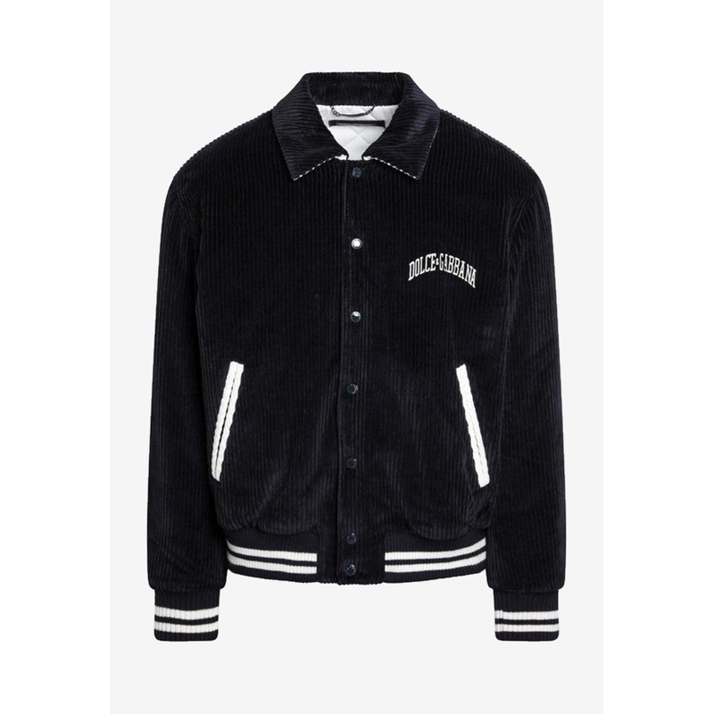 Corduroy Varsity Bomber Jacket
