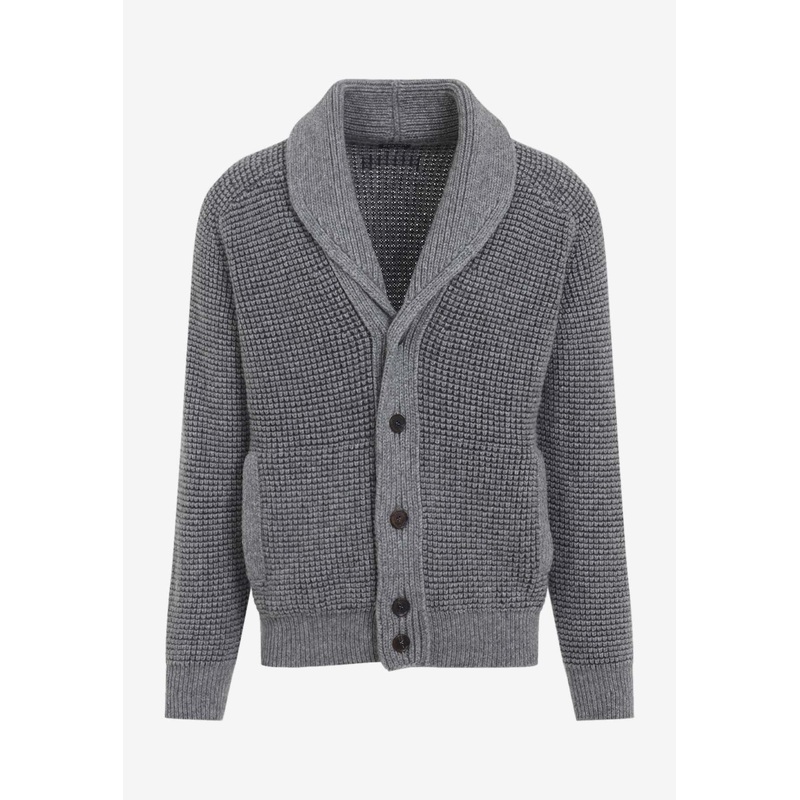 Knitted Cashmere Cardigan