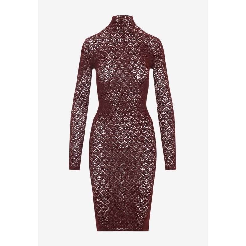 Mermaid Net Mini Dress