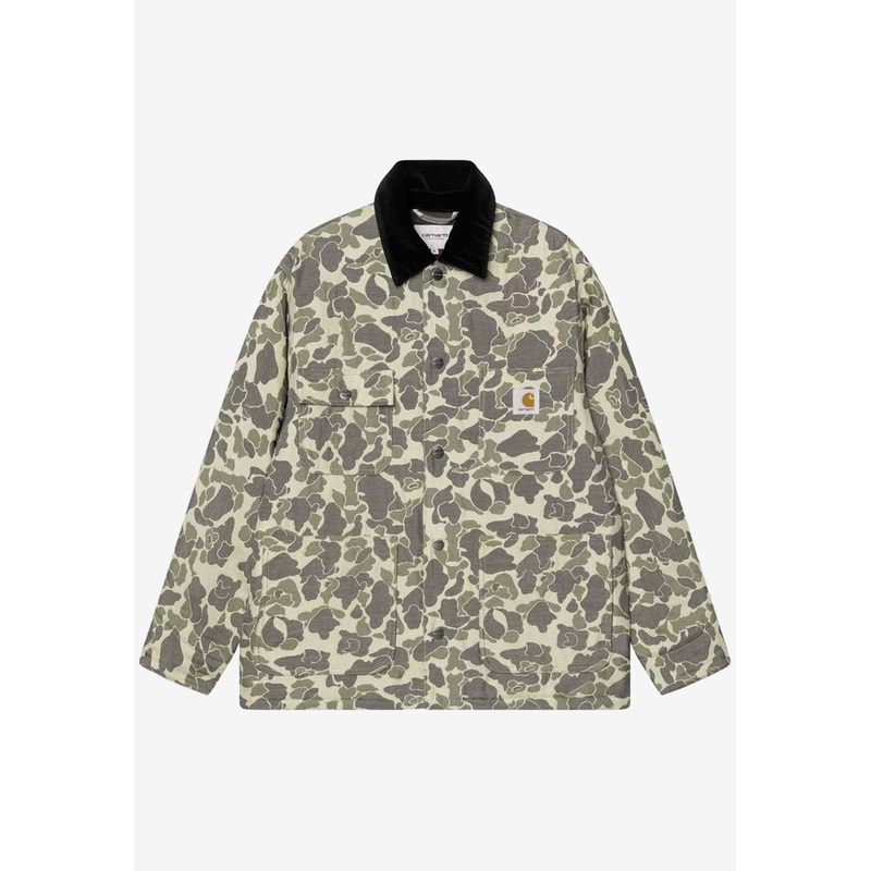 Tapestry Chore Camo Duck Jacquard Jacket