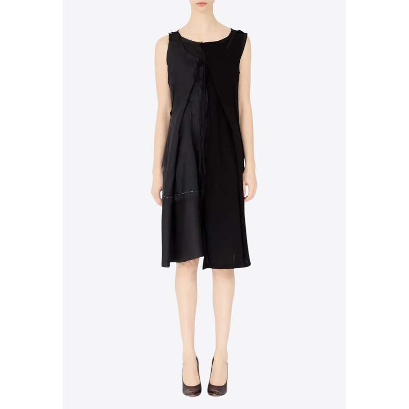 Anonymity of The Lining Asymmetrical Wool Dress