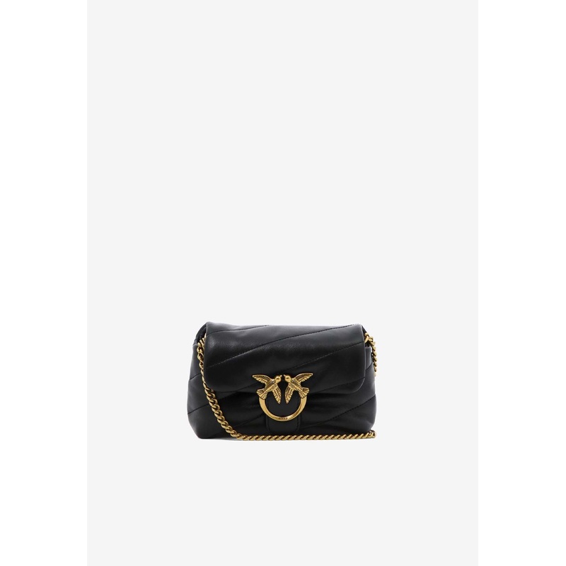 Baby Love Puff Maxi Quilt Leather Crossbody Bag