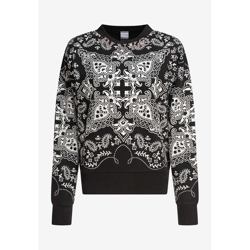 Bandana Print Sweatshirt