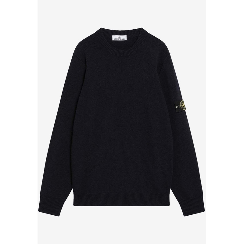 Compass Patch Knitted Sweater