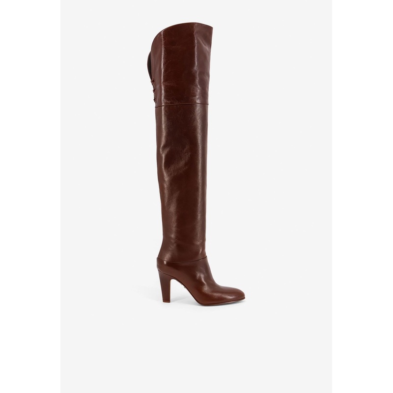 Eve 90 Over-The-Knee Leather Boots