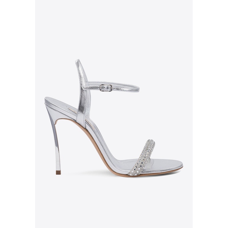 Julia 100 Leather Stiletto Sandals