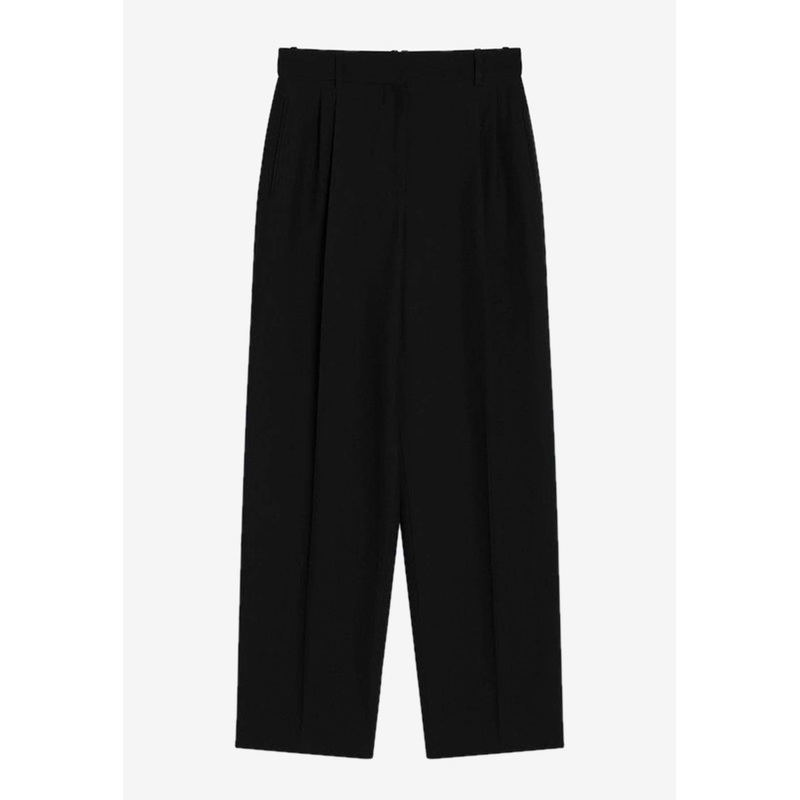 Lilas Wool-Blend Pants