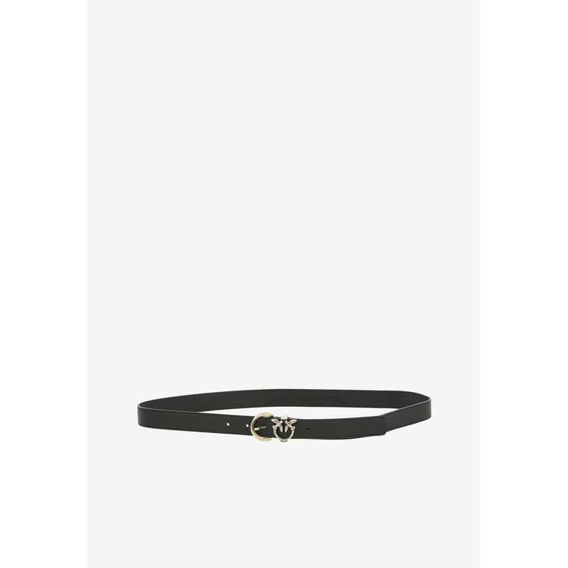 Logo Birds Leather Belt