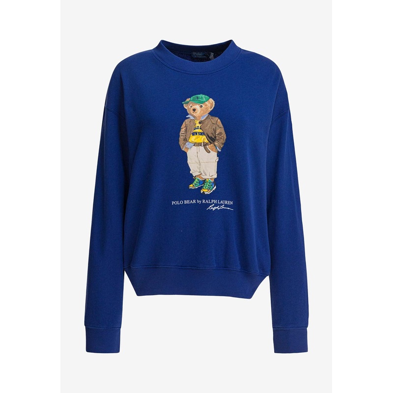 Polo Bear Print Sweatshirt