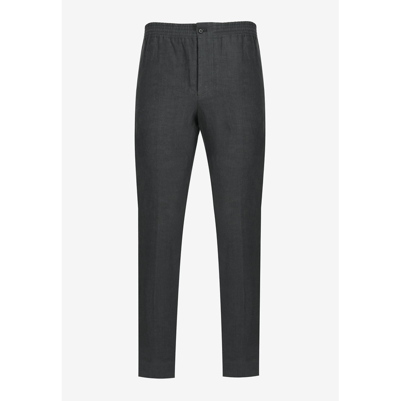 Saint Germain Linen-Blend Pants
