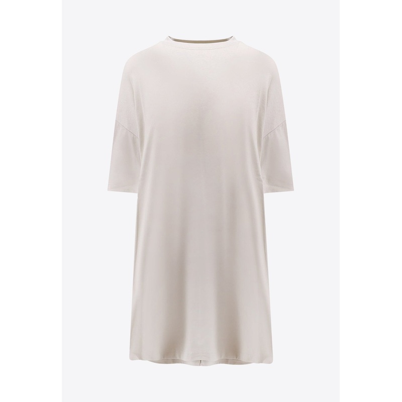 Semi-Fitted Mini T-shirt Dress