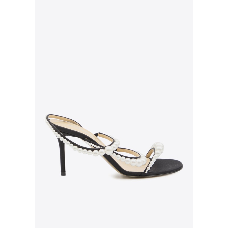 Sirene 85 Pearl Embellished Sandals