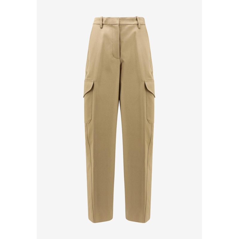 Wool-Blend Cargo Pants