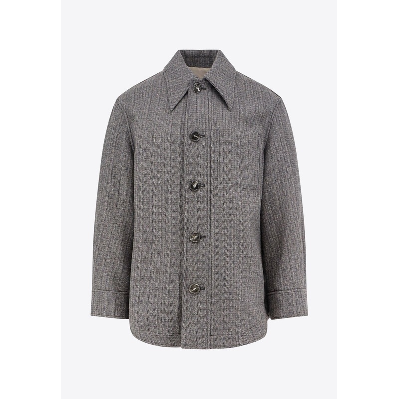 Wool-Blend Overshirt