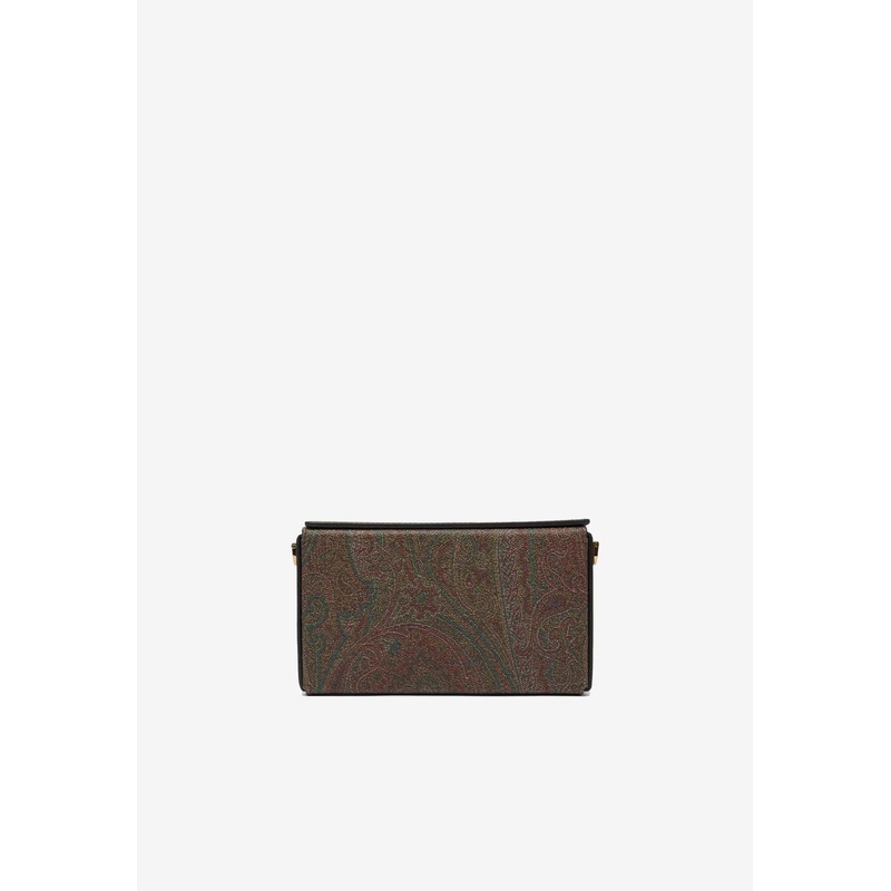 Arnica Paisley Jacquard Clutch