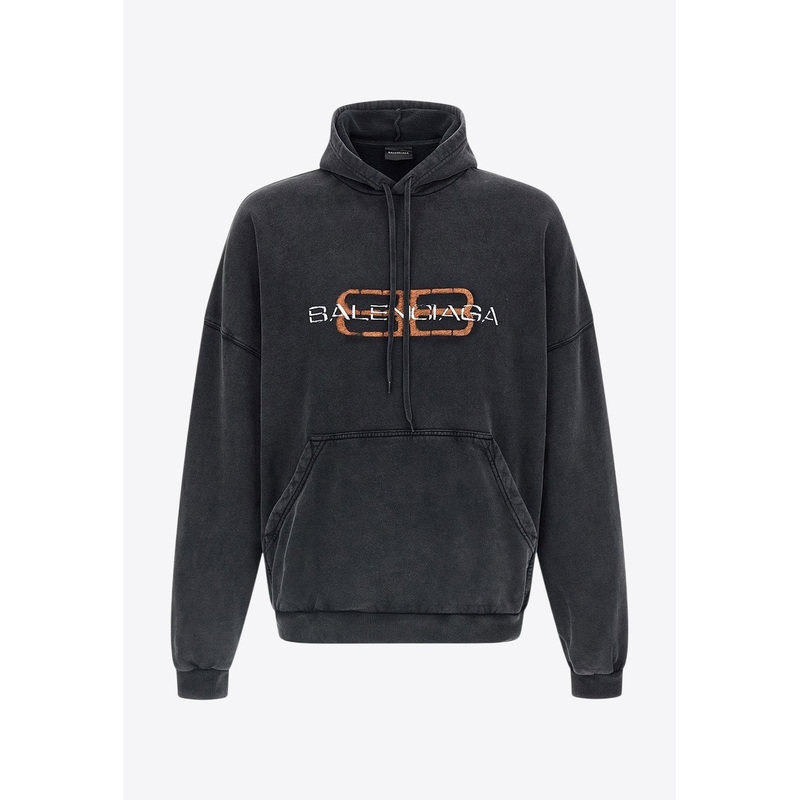 BB Icon Stencil Oversized Hoodie