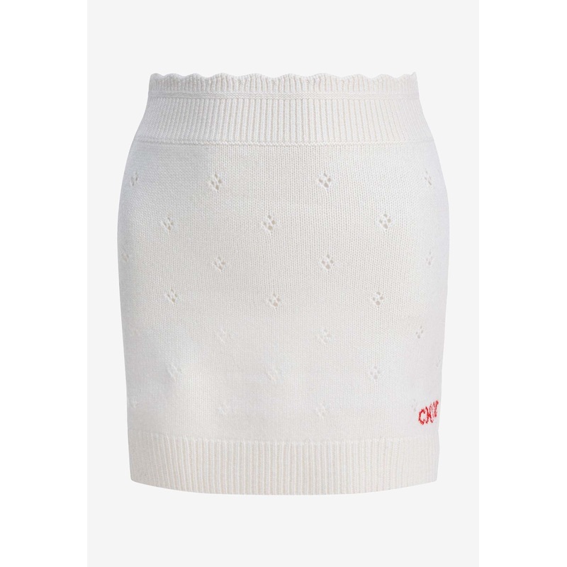 Cashmere-Blend Mini Skirt